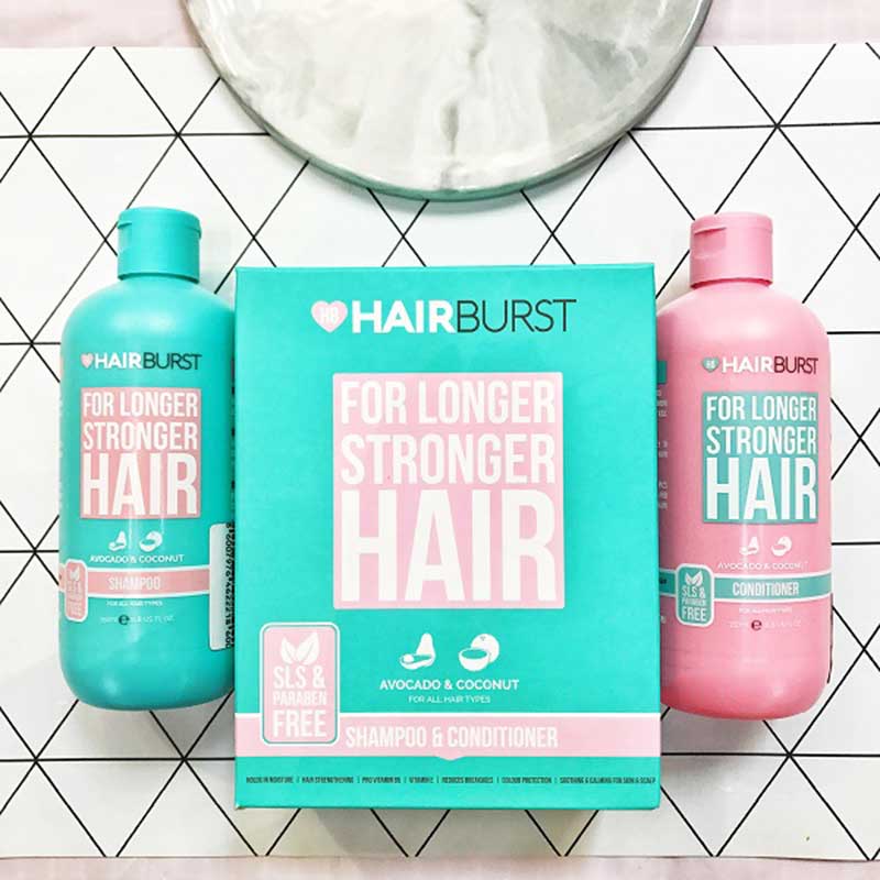 Bộ gội xả kích thích mọc tóc Hairburst