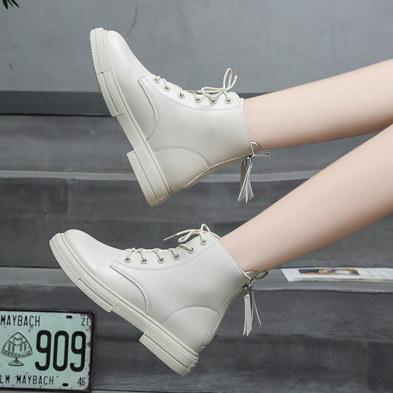 Female 2 buckle after, boots students, Guangzhou high-grade