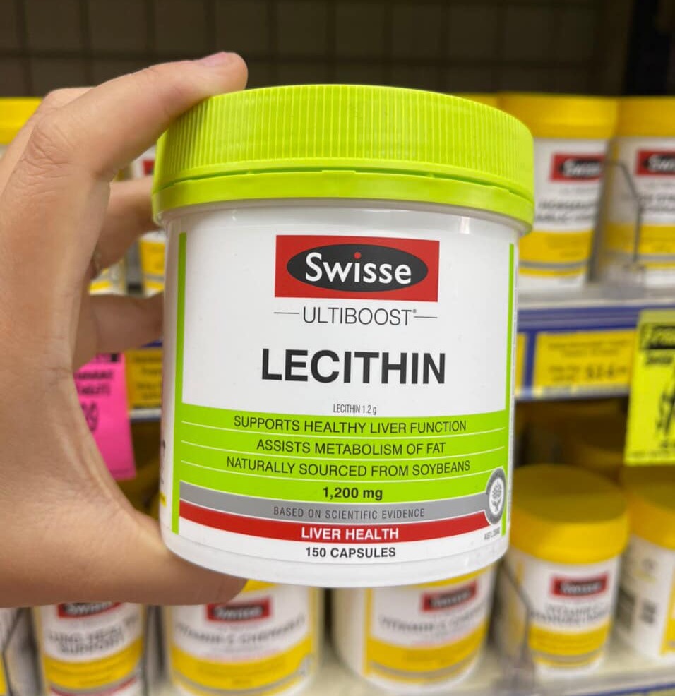 Mầm đậu nành Swisse Lecithin 150 viên