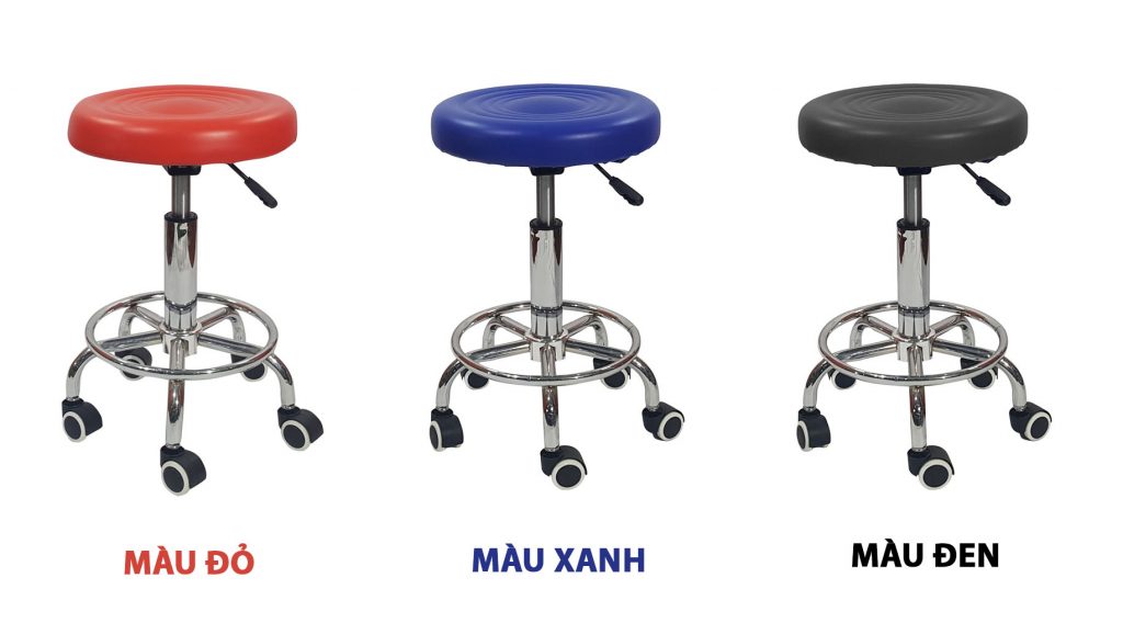 Ghế Xoay Spa Inox 25B