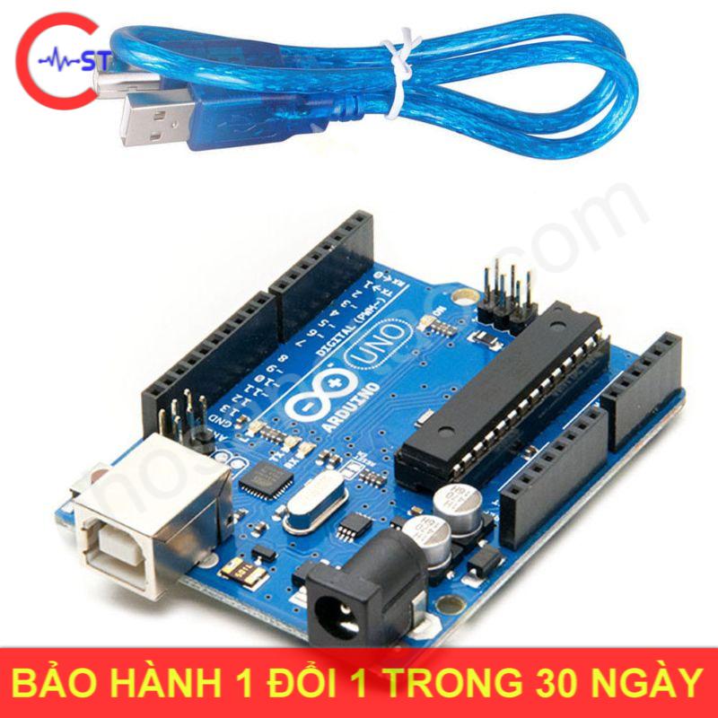 Arduino Uno R3 DIP (kèm cáp)