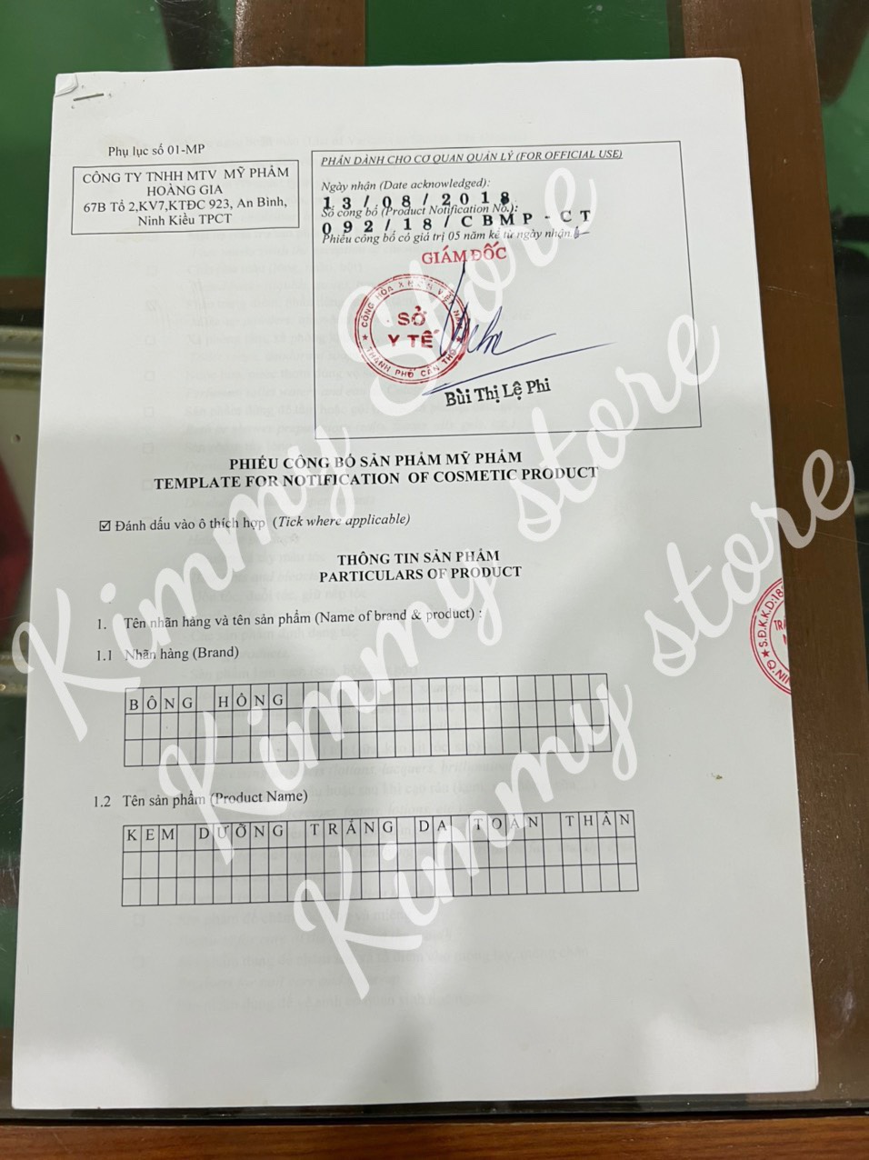 kem tẩy thanh hiền 3g