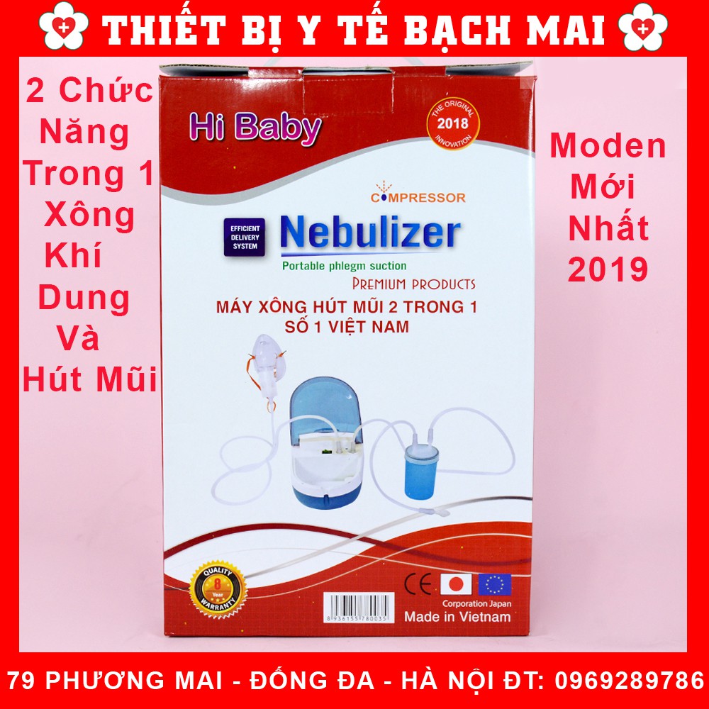 Máy hút mũi hi baby 2 chức năng -