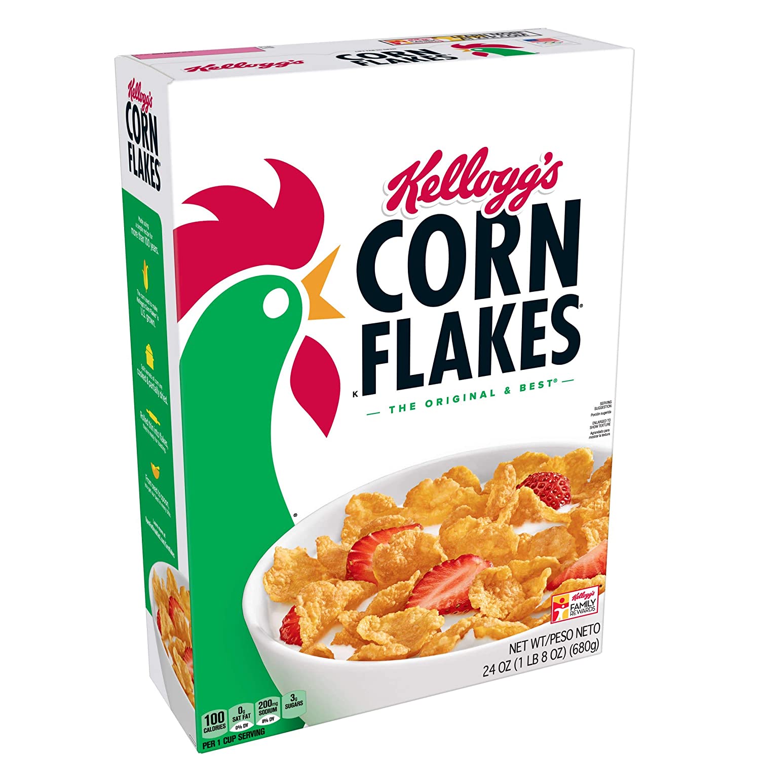 (10 loại) Ngũ Cốc Ăn Sáng Kellogg's Cho Người Lớn