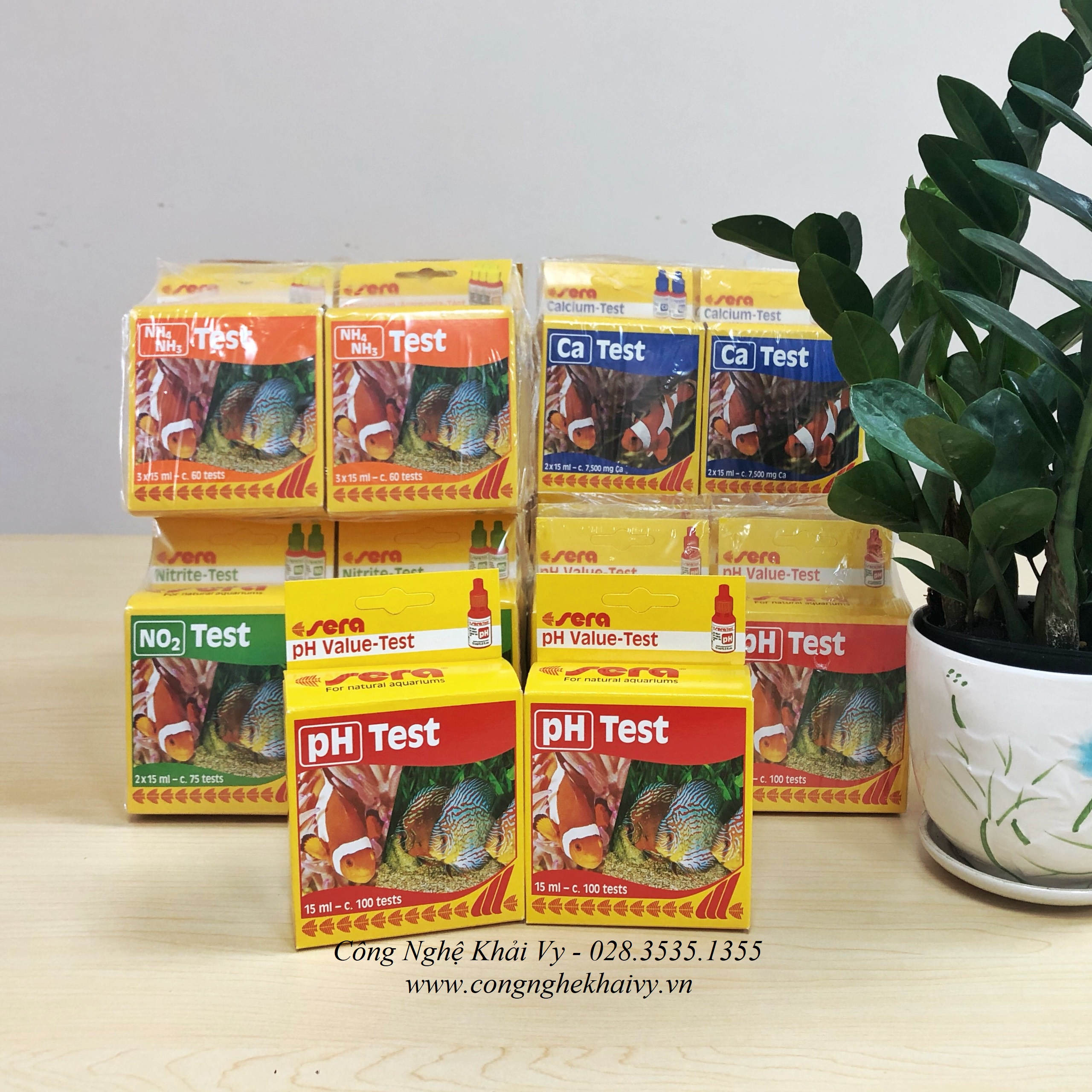 [HCM]Test pH SERA - Kiểm tra nhanh pH trong nước