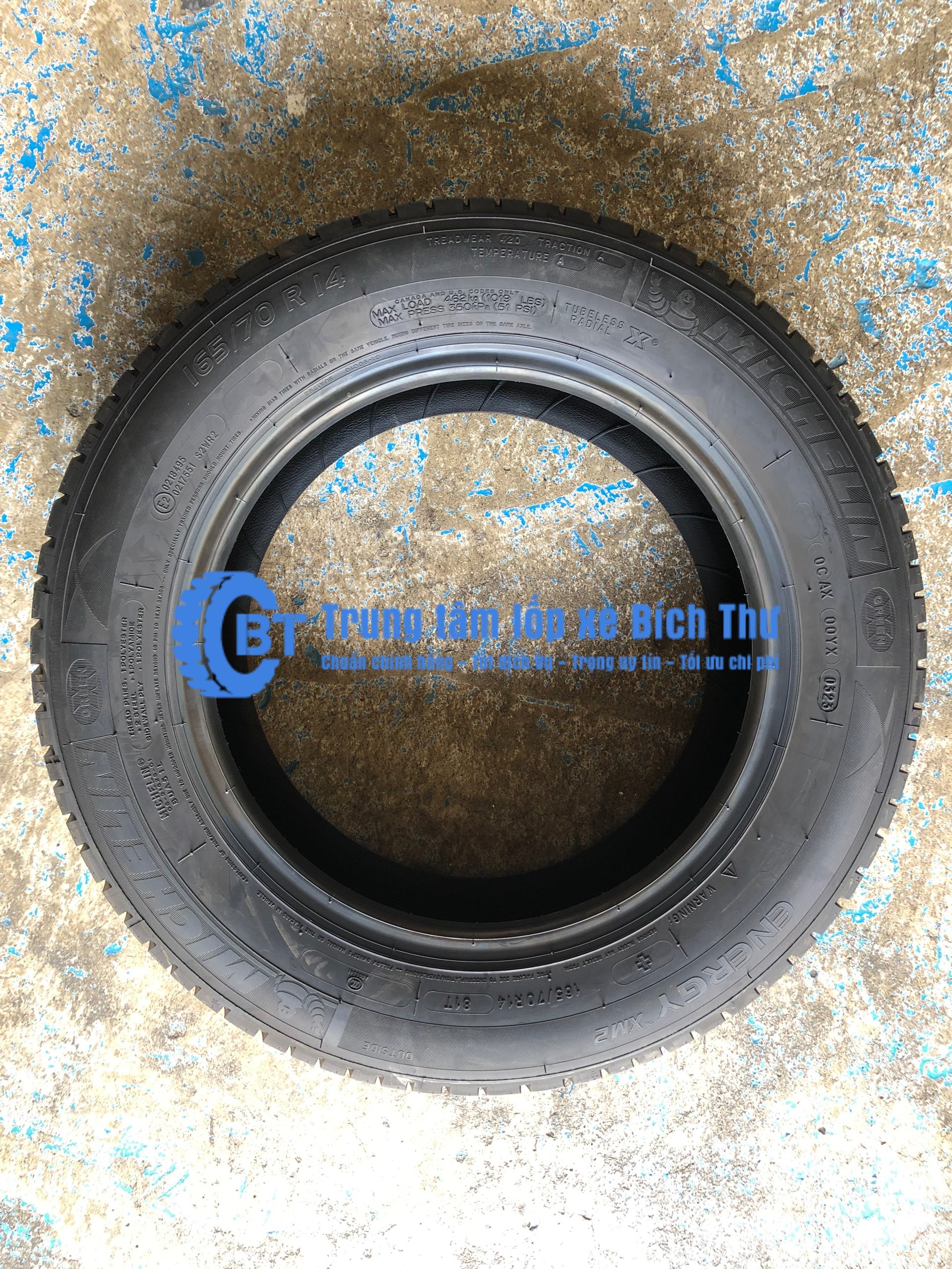Lốp Michelin 165/70r14 xm2