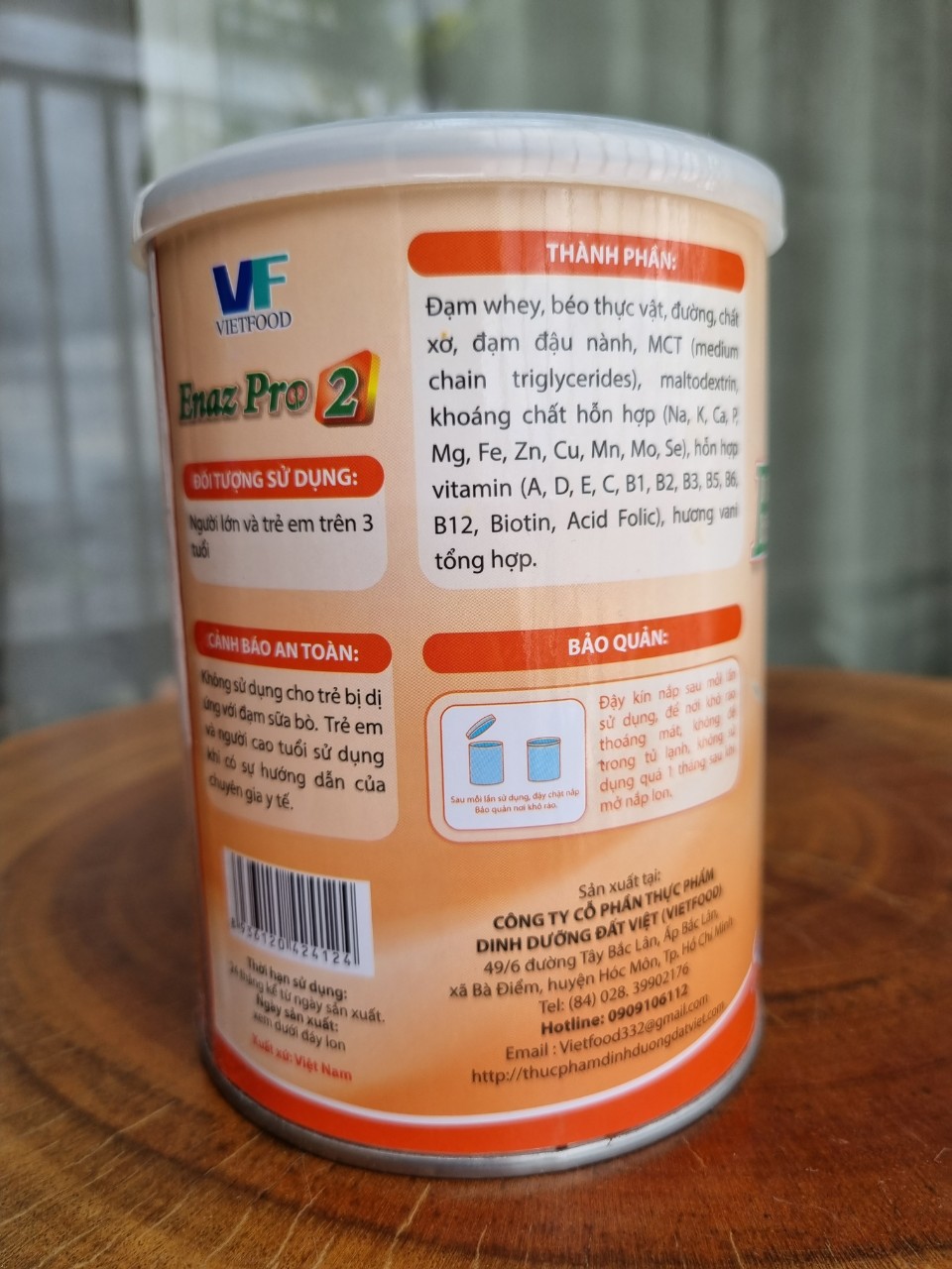 Thực phẩm bổ sung dinh dưỡng ENAZ PRO 2 (400g)