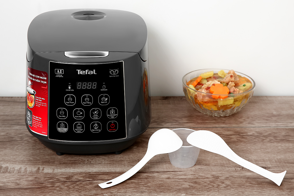 [GIAO TẠI HCM] - Nồi cơm điện tử Tefal 1.8 lít RK736B68