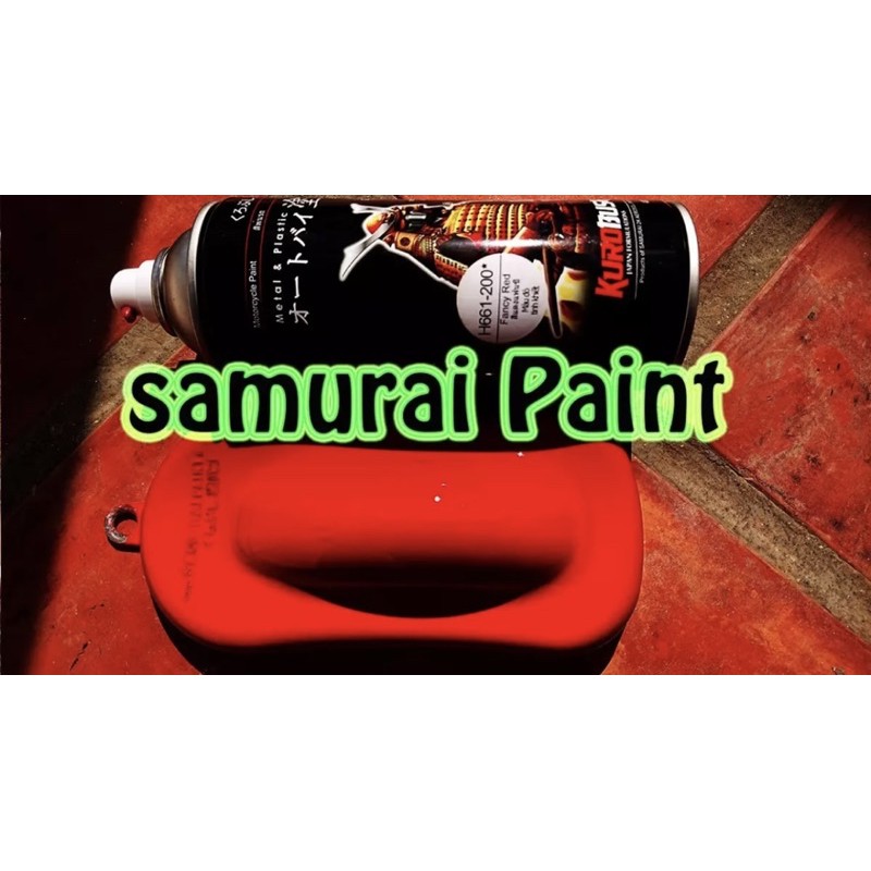 Samurai H661-200_ Sơn xịt Samurai màu đỏ H661-200