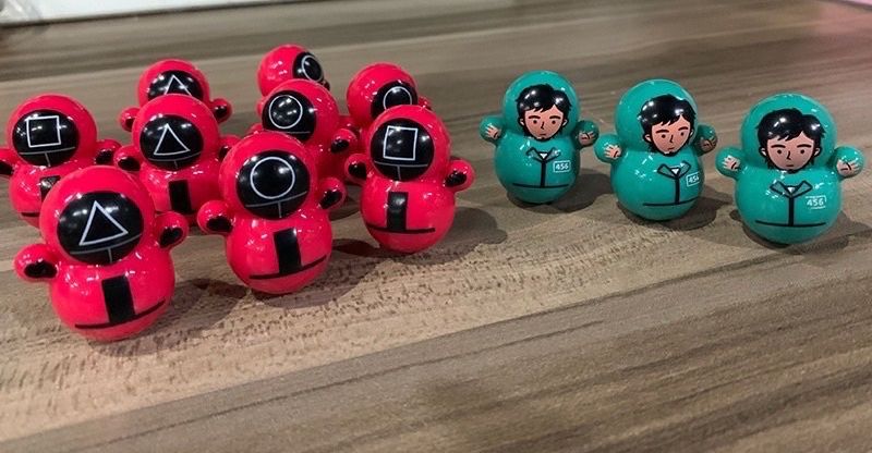 [HCM]Đồ chơi lật đật mini dễ thương cho bé -Lật Đật Mini Squid Game-[CN10 Store]