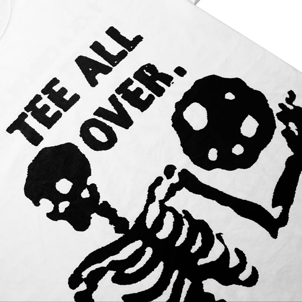 Áo Thun Local Brand Unisex TEEALLOVER Graphic Skeleton