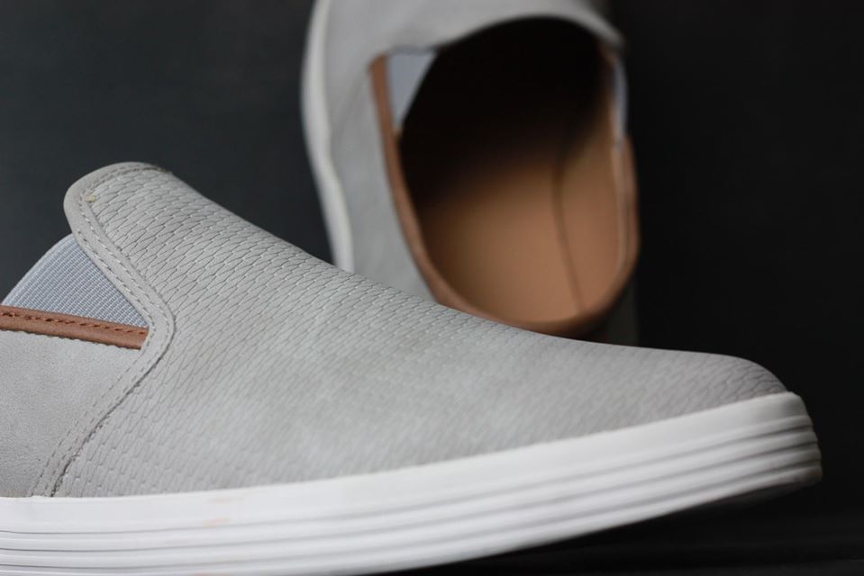 ✳✳✳ [Hàng Auth - Màu Xám] ✳ Giày Lee Cooper Slip on - Xám✳✳✳