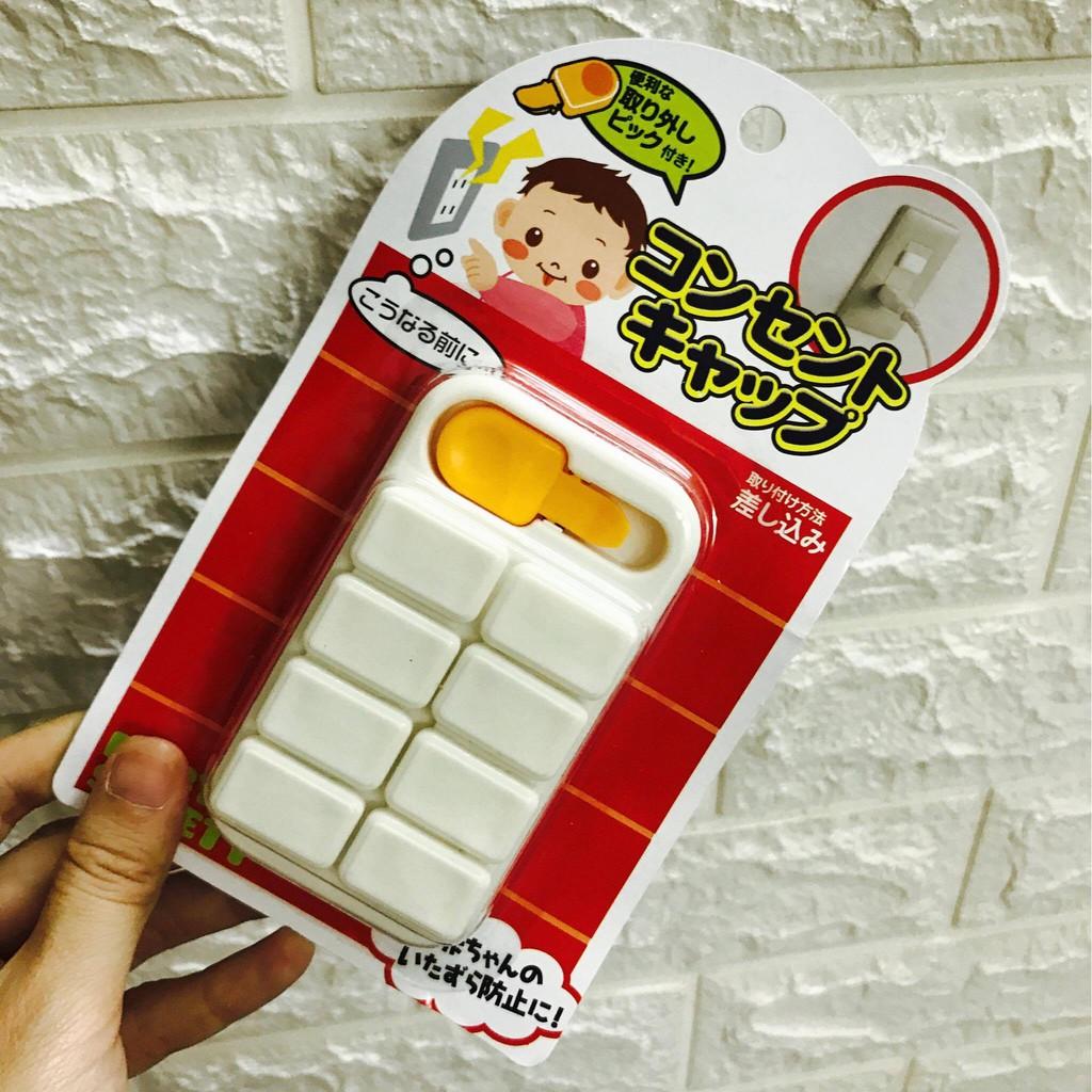 Bộ 8 bịt ổ điện an toàn cho bé Hàng Nhật