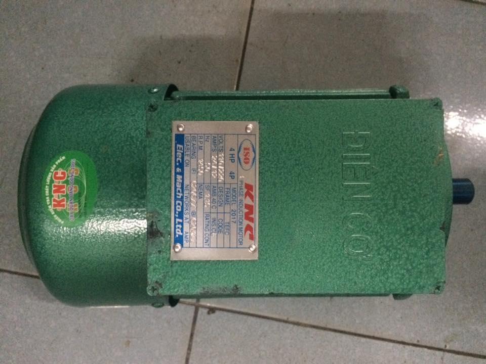 Động cơ điện 1 pha 4HP-3kw 220V (100% dây đồng)