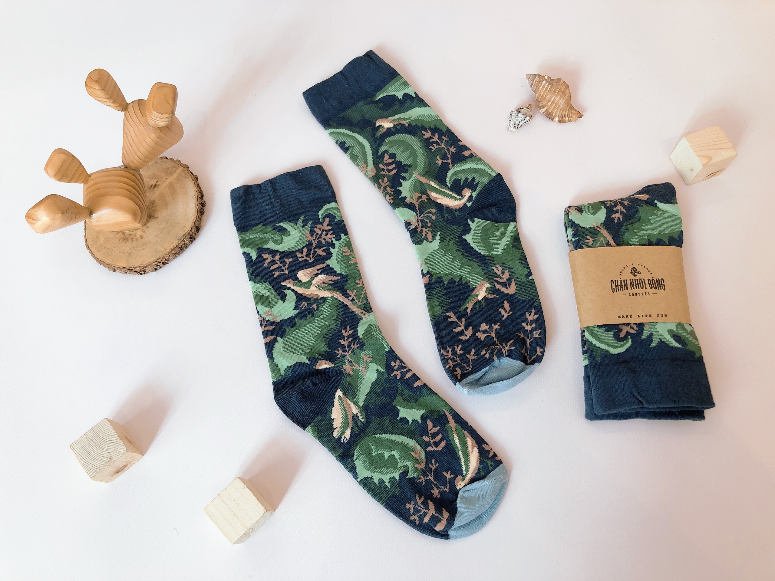 Combo 3 đôi vớ động vật