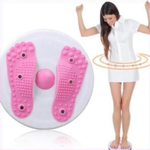 Đĩa xoay eo kiêm massage chân
