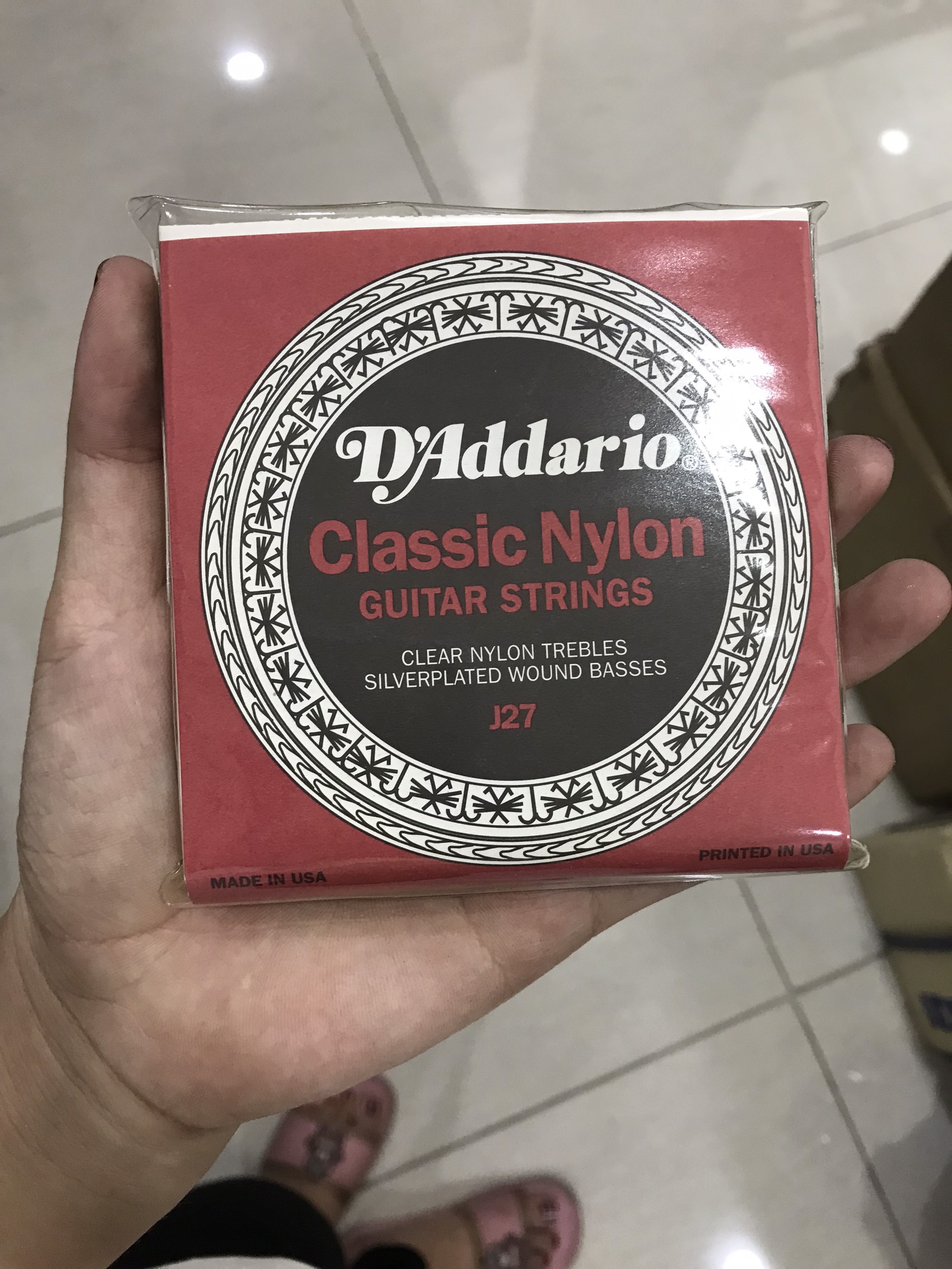 [HCM]Dây đàn ghi ta nilon J27 D’Addario