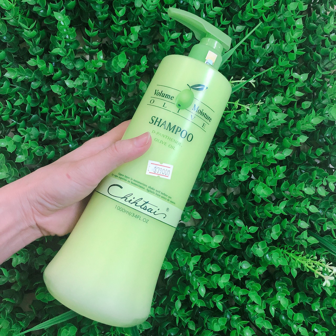 Dầu Gội Siêu Mượt Chihtsai Volume Moisture Olive 1000ml