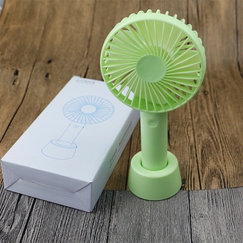Quạt Cầm Tay Mini Có Đế Để Bàn