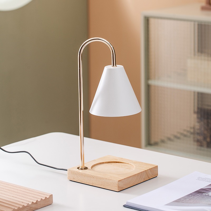 【Giao Hàng Nhanh】Đèn đốt nến thơm đèn bàn,Sáp thơm phòng,Candle warmer lamp,Đèn phòng ngủ,Nến xông tinh dầu,Thơm phòng,Candle nến thơm