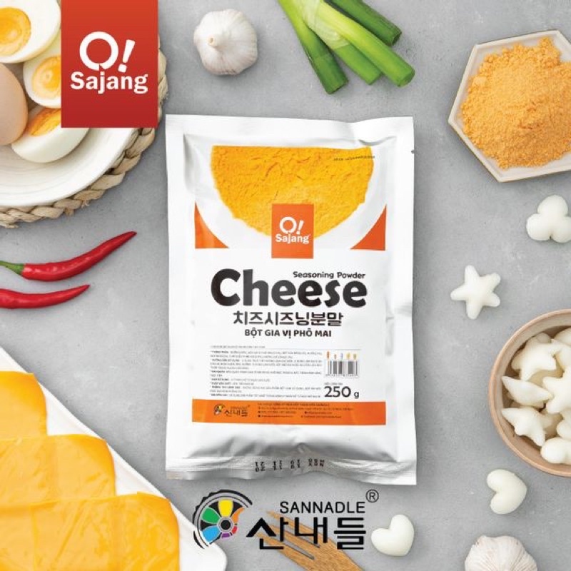 Bột phô mai lắc Sajang Hàn Quốc 250g