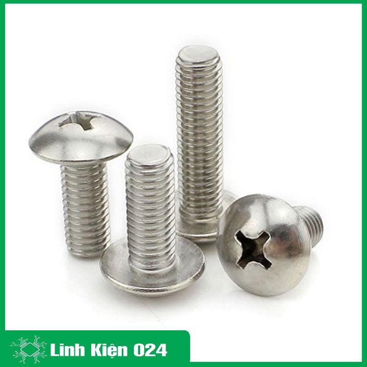 Combo 10 vít sắt M36 chiều dài 0.5cm, 1cm, 2cm, 3cm, 4cm tùy chọn