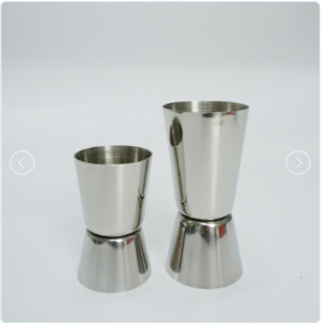 Ly đong định lượng 2 đầu inox 15X30 ML