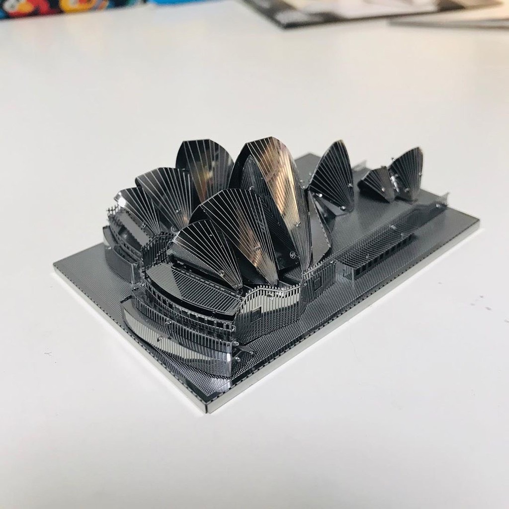 Mô Hình Kim Loại 3D Lắp Ráp nhà hát con sò, Sydney Opera