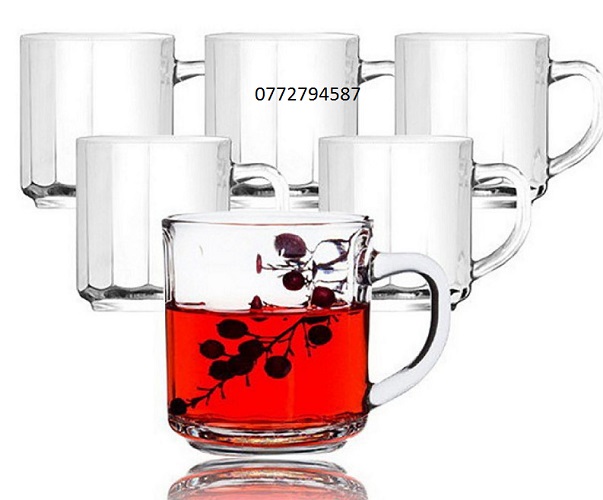 Tách Thủy Tinh, cốc thủy tinh Union Stack Tea Cup, nhiều mẫu , Nhập Khẩu Thái Lan
