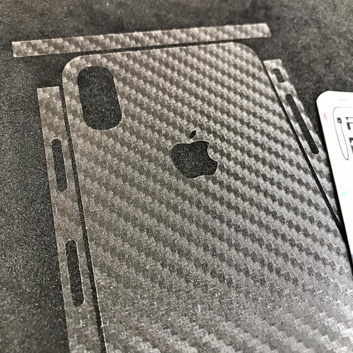 Dán mặt lưng Carbon iPhone X/Xs