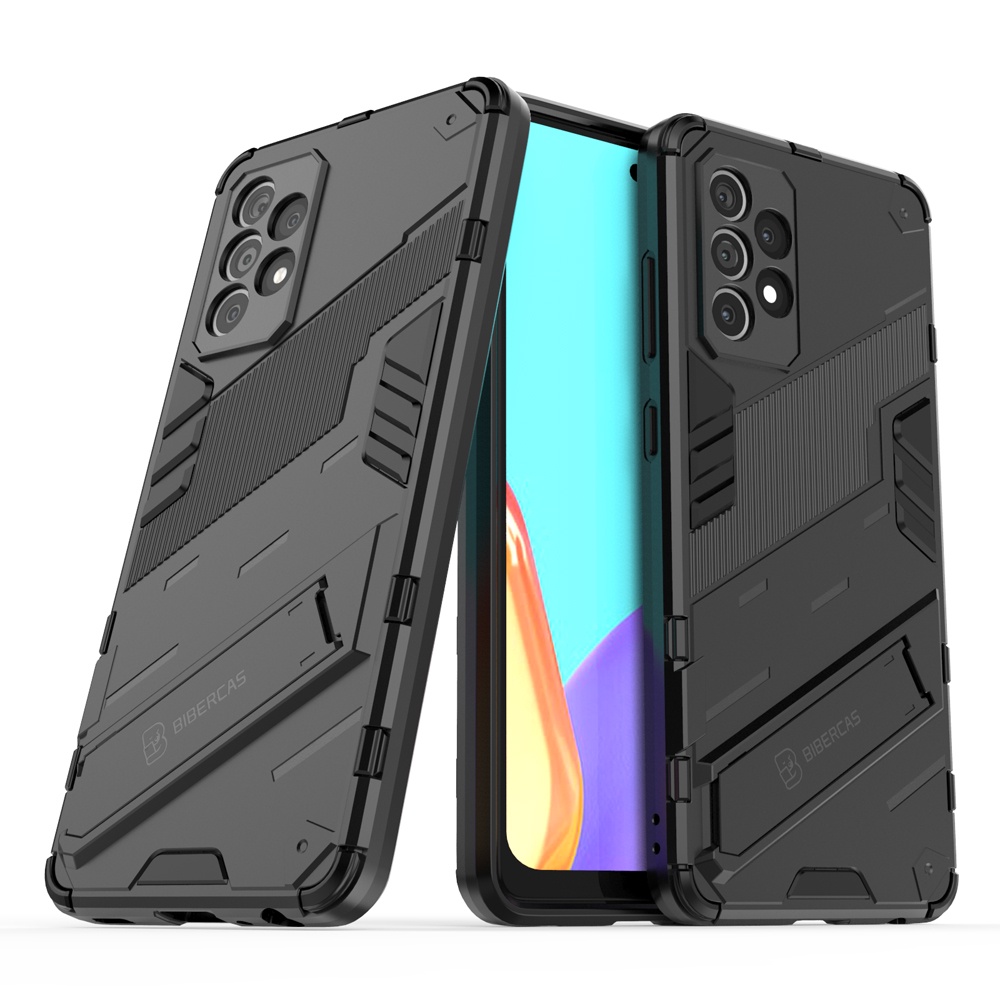 Ốp lưng Samsung A14 A24 A34 A54 A13 A04 A04S A22 A23 A32 A33 M32 4G A52 A52S A53 A73 5G chống sốc kèm giá đỡ Iron Man PUNK cao cấp siêu đẹp