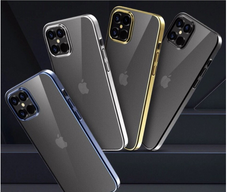 Ốp iphone 12 Hãng Devia lưng trong viền màu cho Iphone 12 / 12 pro / 12 max / 12 pro max