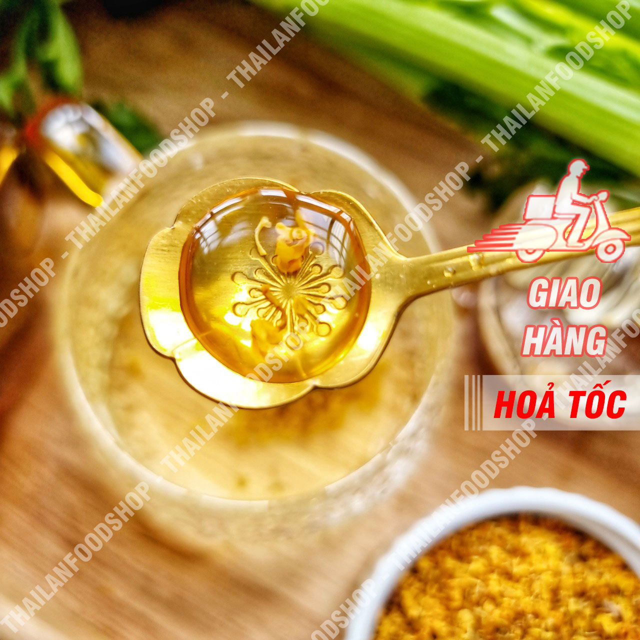 Trà Quế Hoa (Mộc Hoa - Osmanthus fragrans) Lon 150Gram