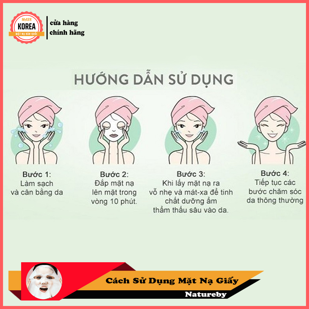 [HCM]Mặt nạ sâm Mersenne Beaute Hàn Quốc (10 miếng/25g )