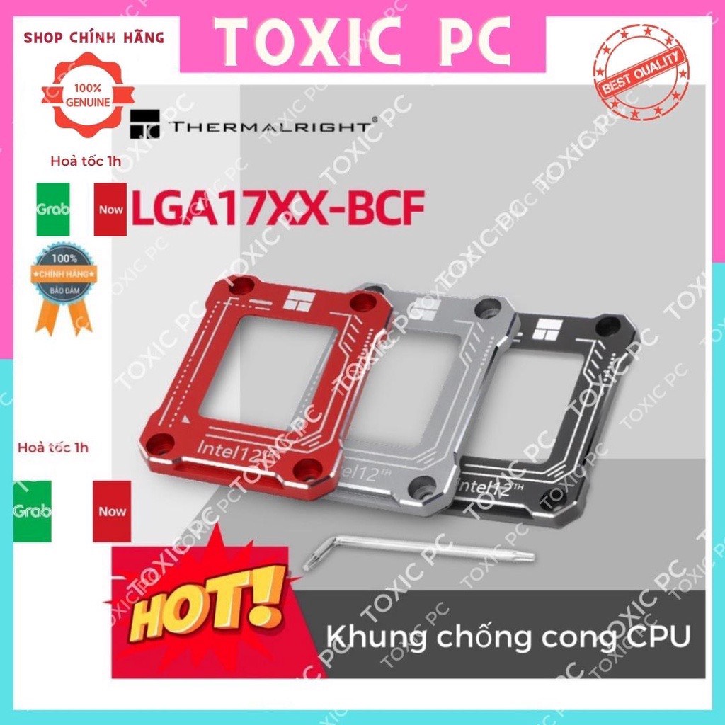 Khung chống cong CPU Intel Socket 1700, Nắp che Socket 1700 chống cong CPU Chính Hãng Thermalright