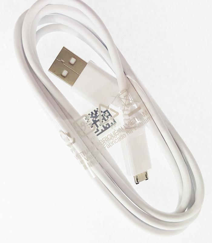 Cáp sạc micro USB Samsung Galaxy S6 1m (Trắng)