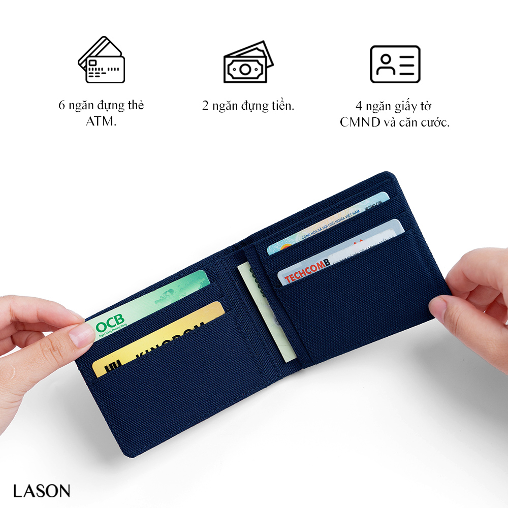 Ví DOLANTO BRAND® Mega Wallet - Ngang