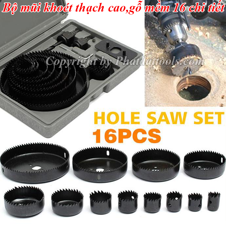 10-piece socket set of wood, gypsum