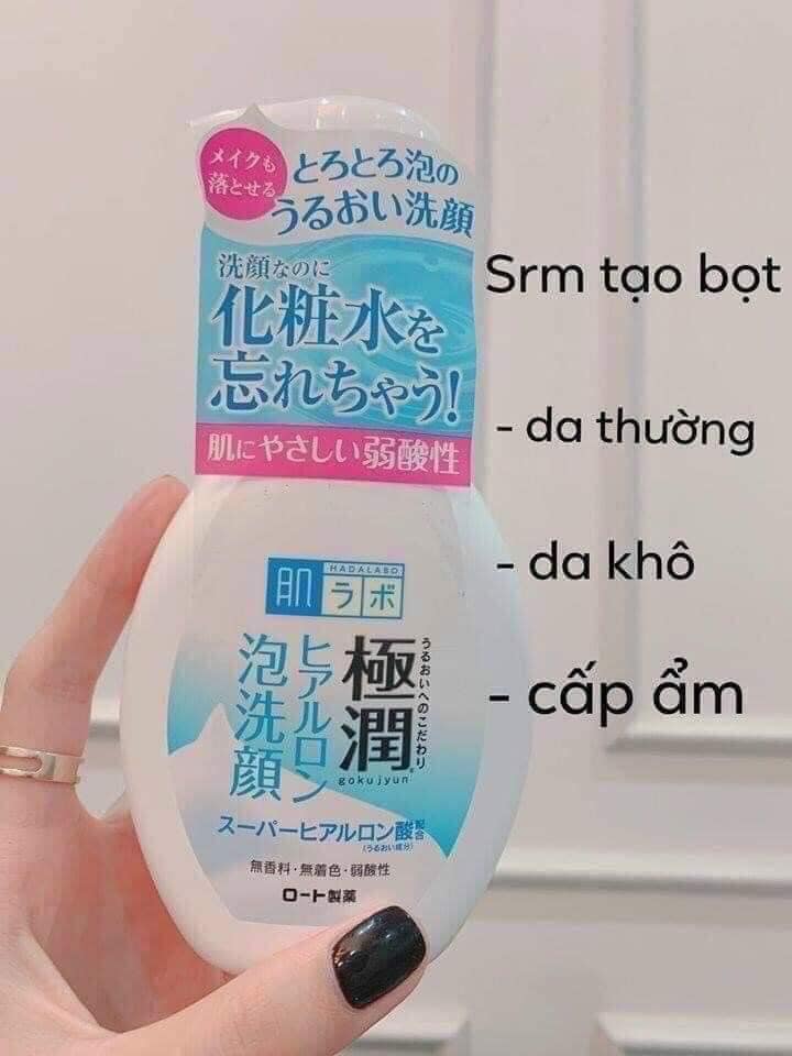 Sữa rửa mặt tạo bọt Hada LaBO NHẬT BẢN