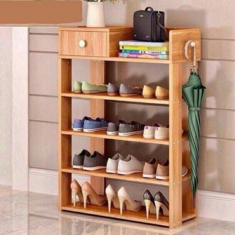 Tủ giày gỗ - Kệ giày 5 tầng
