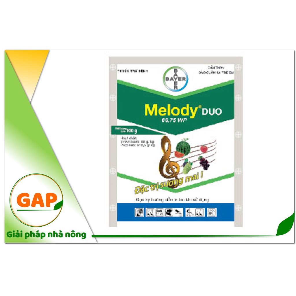 Sạch nấm bệnh Melody Duo 66,75WP