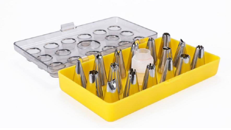 [HCM]Bộ 16 đui bắt bông kem kèm chốt