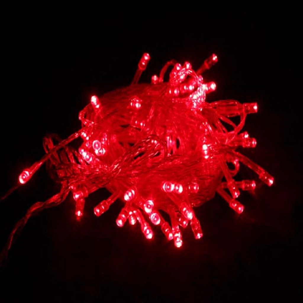 dây đèn led chớp 5m 40 bóng đủ màu lựa chọn