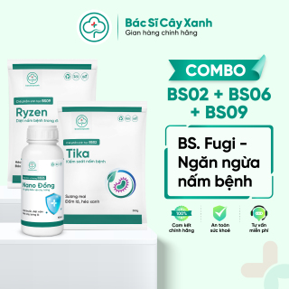BS. Fugi - Ngăn ngừa nấm bệnh toàn diện BS09 Ryzen + BS02 Tika + BS06 Nano thumbnail