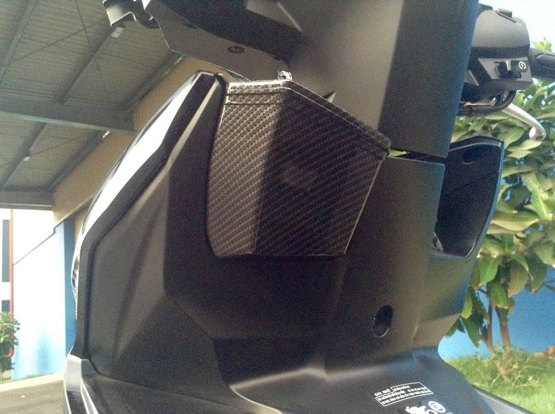 [PHỤ KIỆN AB 2020] HỘC ĐỂ ĐỒ,RỔ ĐỂ ĐỒ MINI CHO XE AIRBLADE 2020 CỰC MỚI SIÊU HOT (MÀU CACBON)