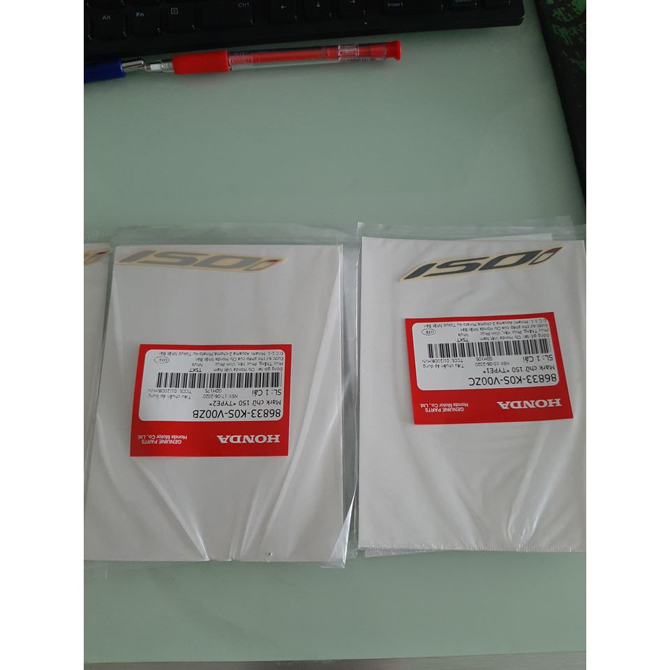 Tem chữ 160i tem chữ 150i honda sh 150i 2013-2019-2020-2023