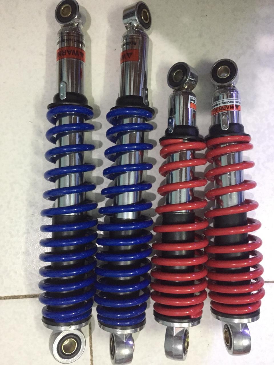 Phuộc sau Nice gắn xe Dream, Wave, Sirius, Cup bền, đẹp, thích hợp tải nặng, chở hàng