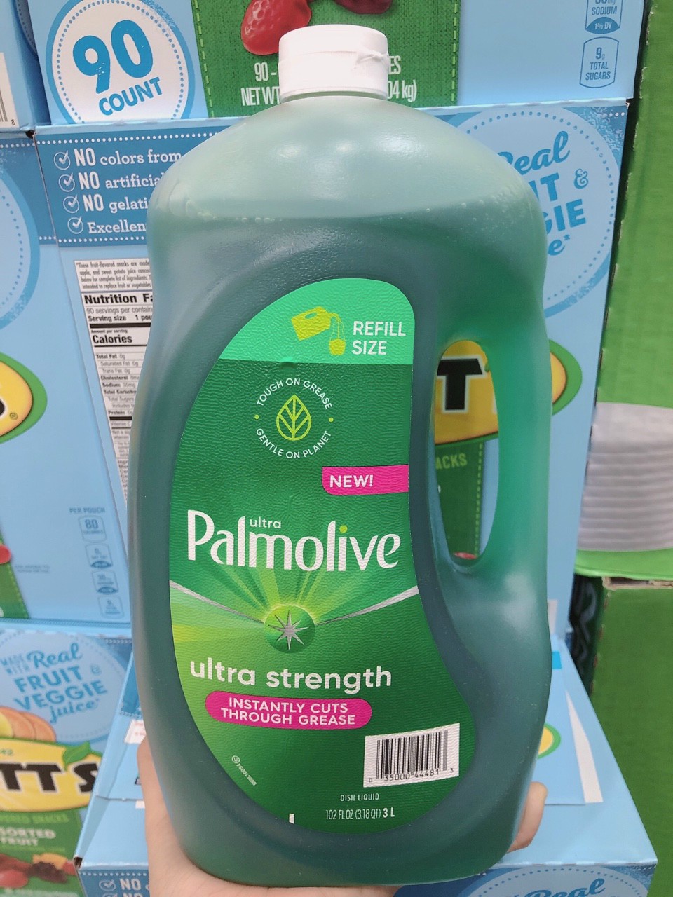 [HCM]NƯỚC RỬA CHÉN PALMOLIVE ULTRA STRENGTH 3 LÍT MỸ