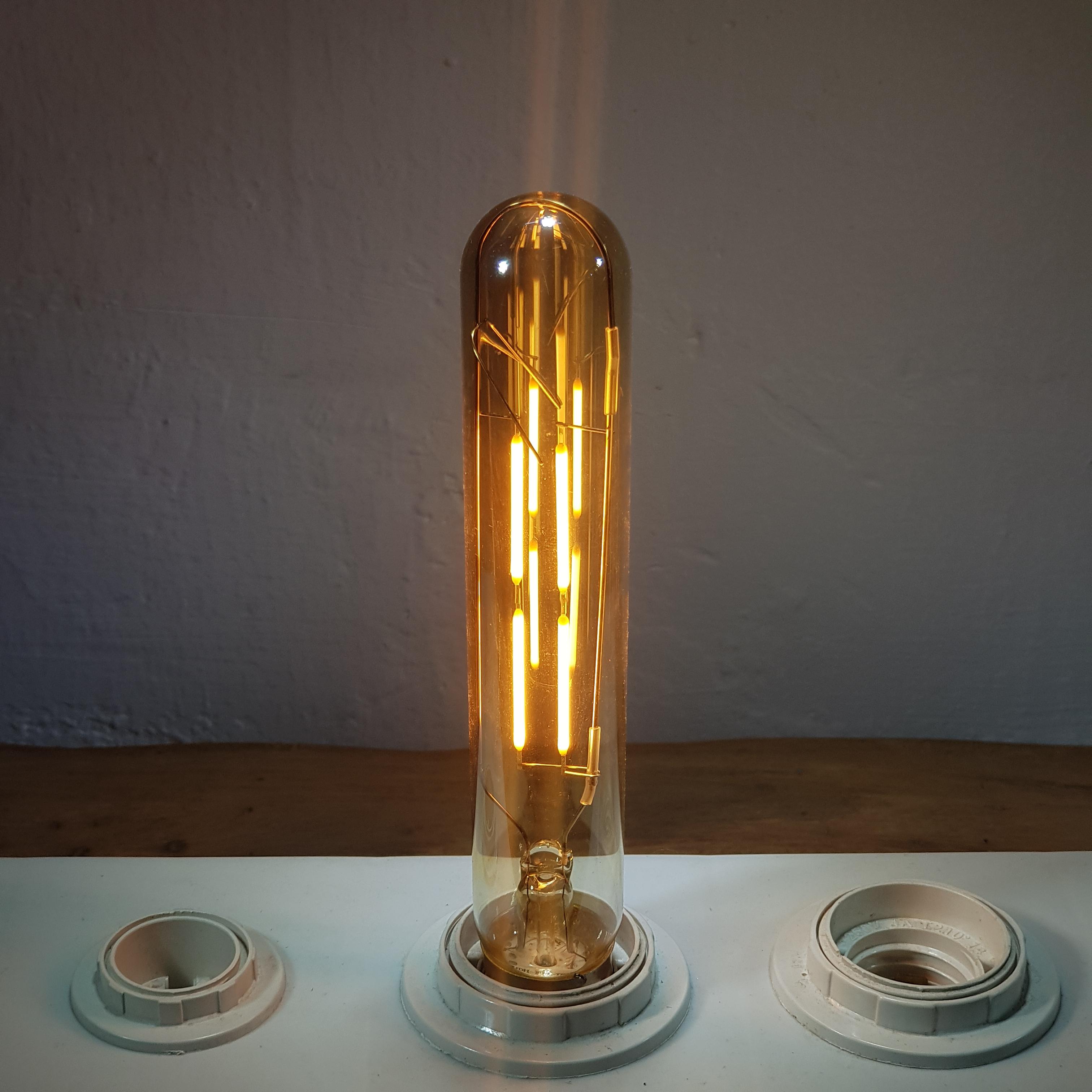 BÓNG LED EDISON RETRO HOÀI CỔ E27 T125 BÓNG DÀI