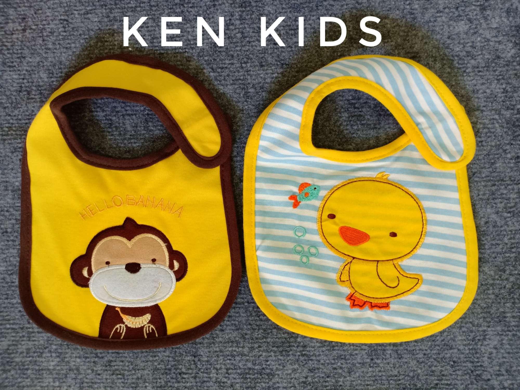 SET 3 Yếm ăn dặm chống thấm 3 lớp cho bé Carter's